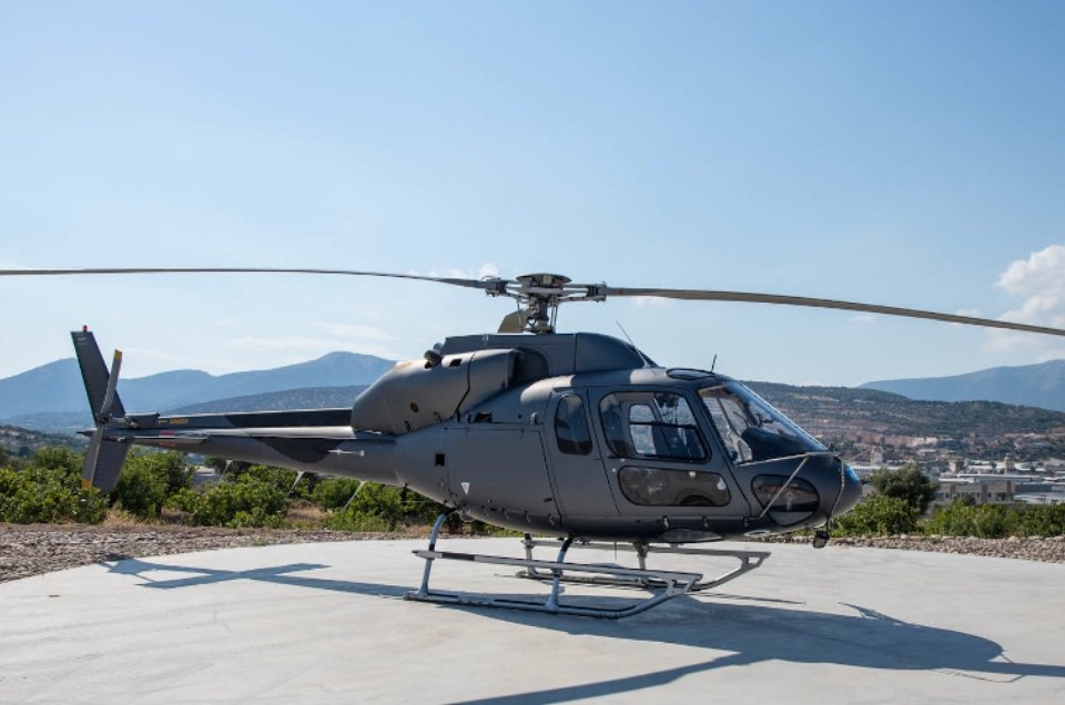 AS355 Greece Zela Jet helicopter charter